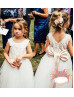 Cap Sleeves Velvet Tulle Flower Girl Dress Cap Sleeves Velvet Tulle Flower Girl Dress